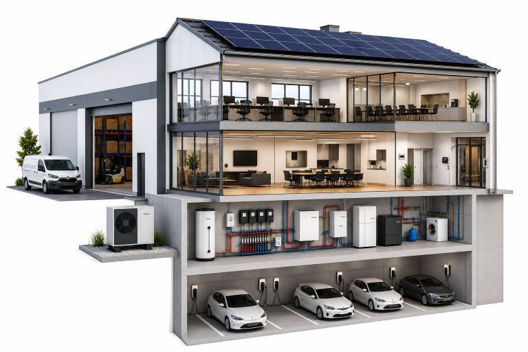 Energie- und Gebäudetechnik Unternehmen